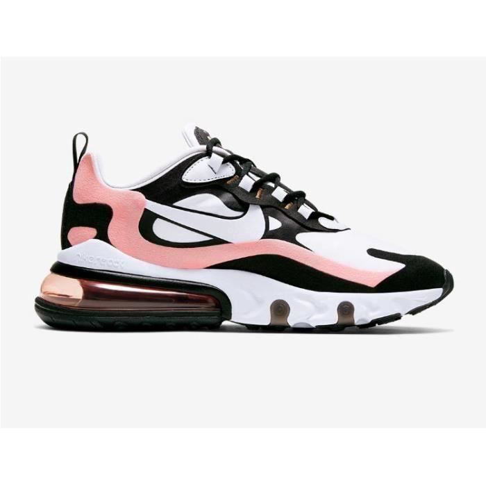 Nike Air Max 270 React Women Black/white