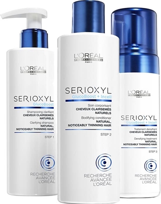 LOreal Professionnel Serioxyl Serioxyl kit 1 fuller hair cheveux naturels 625 Ml