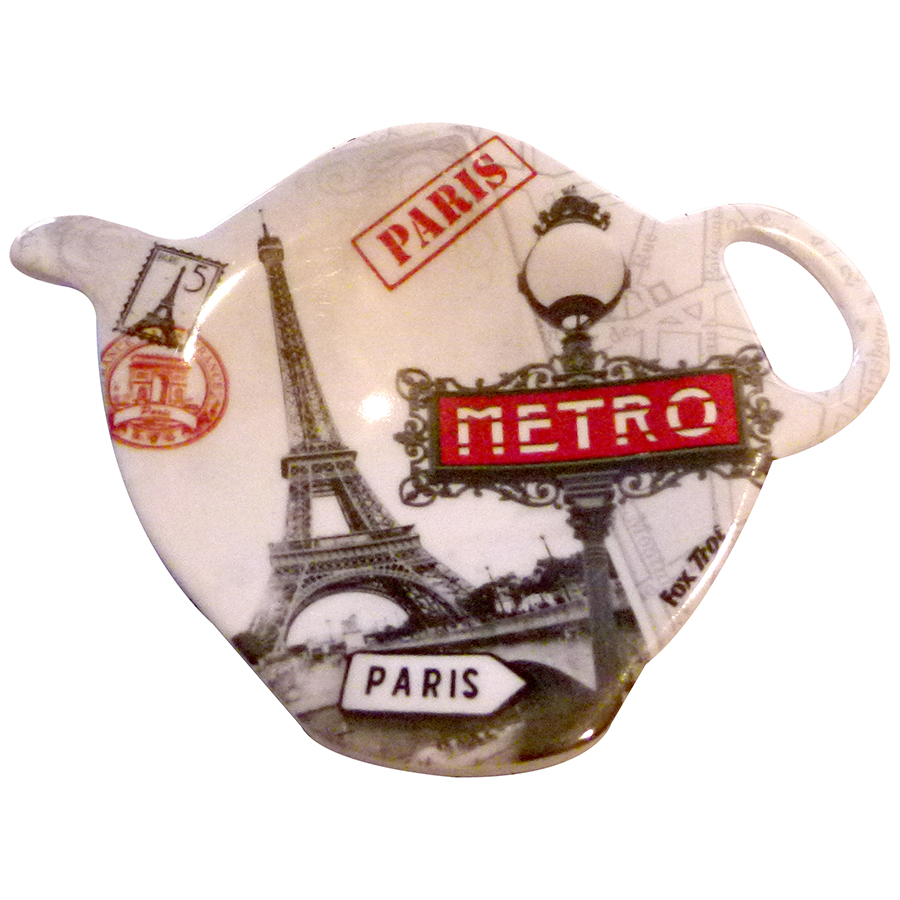 Repose sachet the theme Paris Metro forme theiere