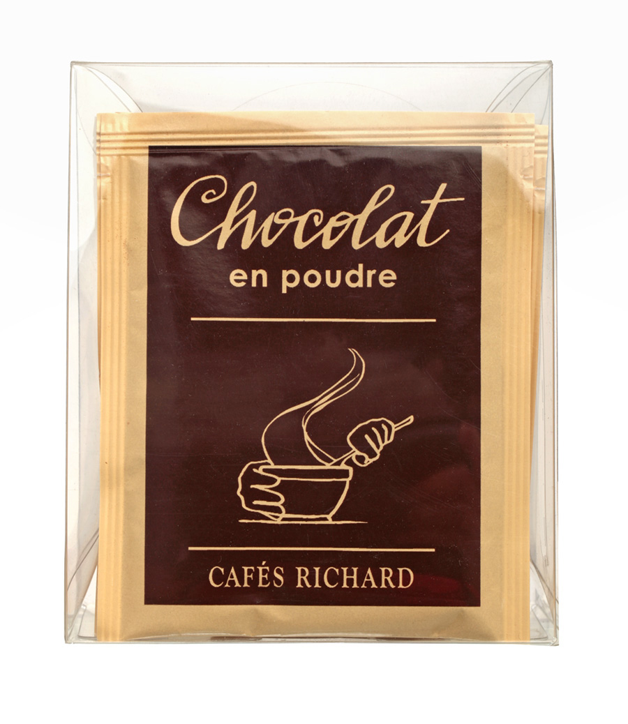 Chocolat en poudre Cafes Richard etui x15