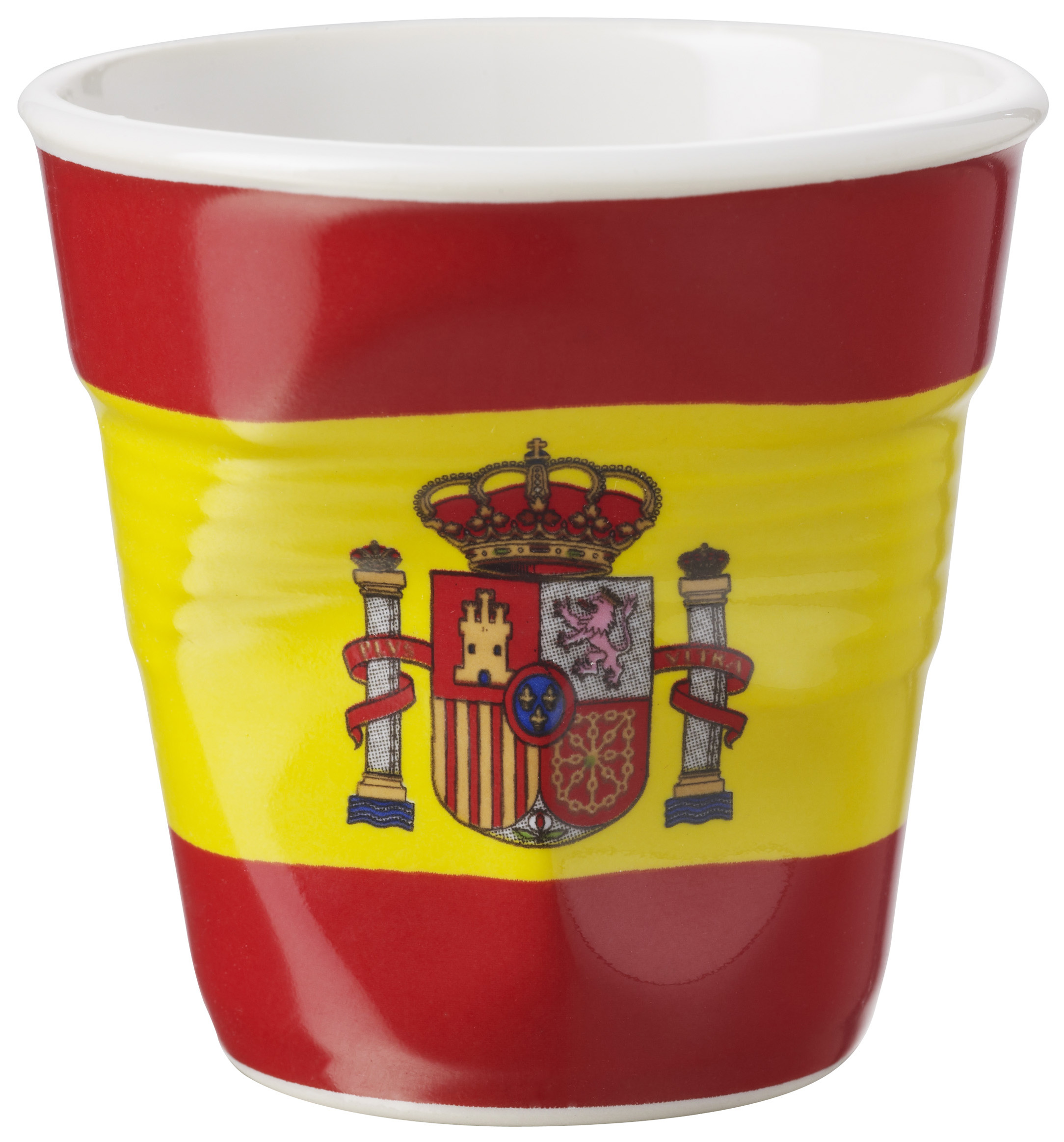 Gobelet froisse expresso drapeau Espagne Revol 8cl