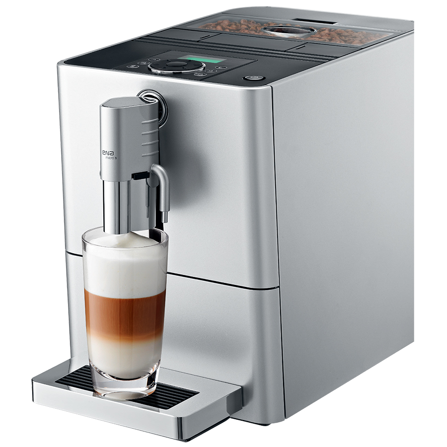 Robot cafe Jura Ena Micro 9 One touch argent