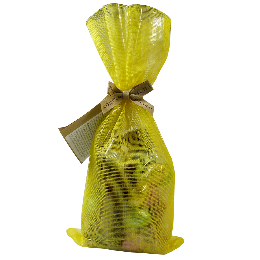 Caramels guimauves oeufs poche tulle garnie 290g