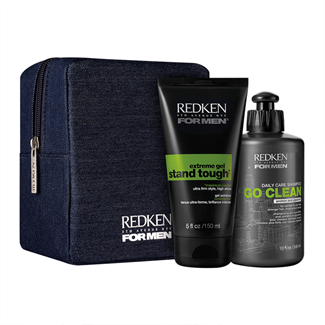Redken Redken for men For men kit Shampooing Go Clean et stand tough