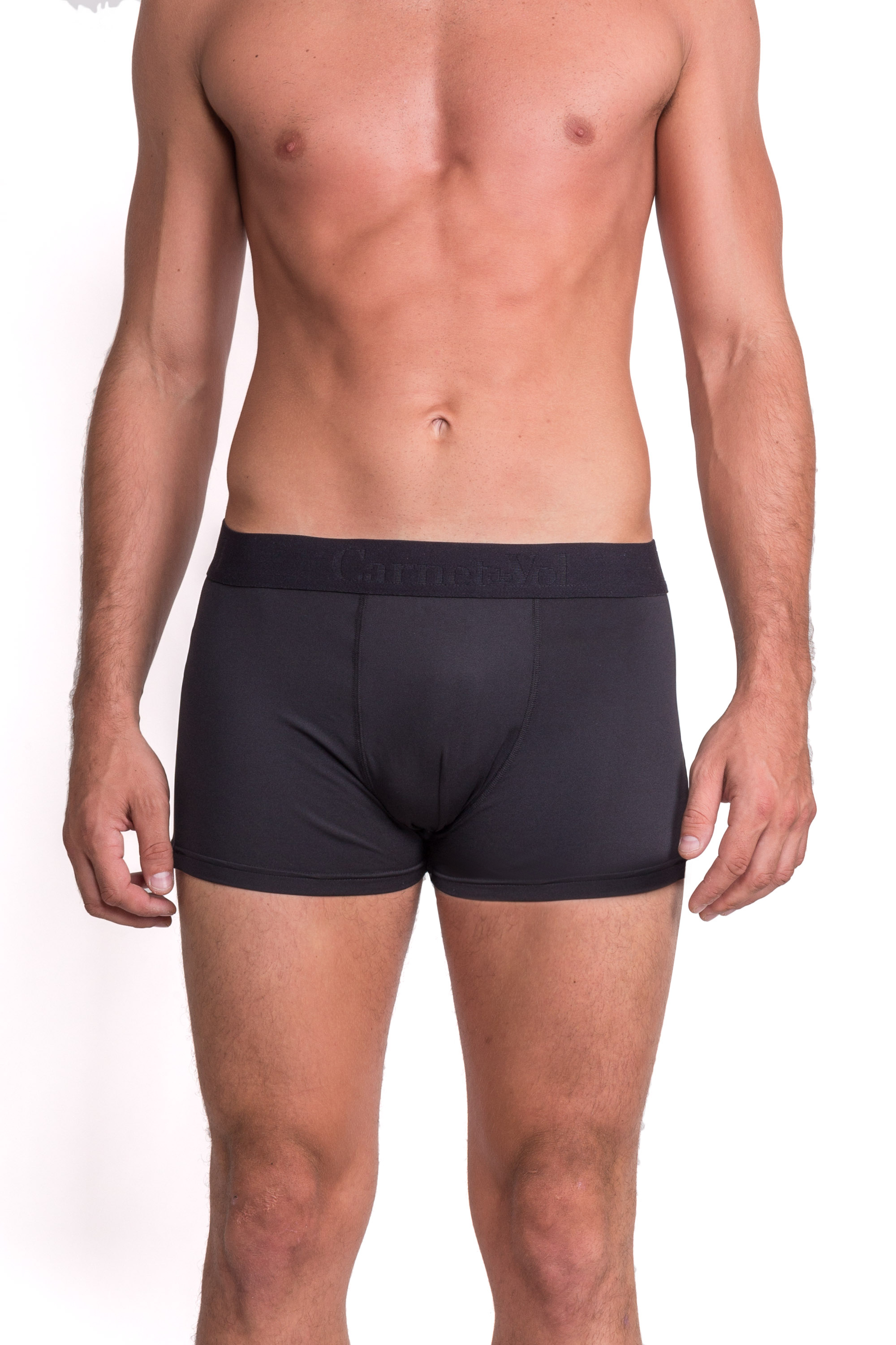 boxer shorty uni noir