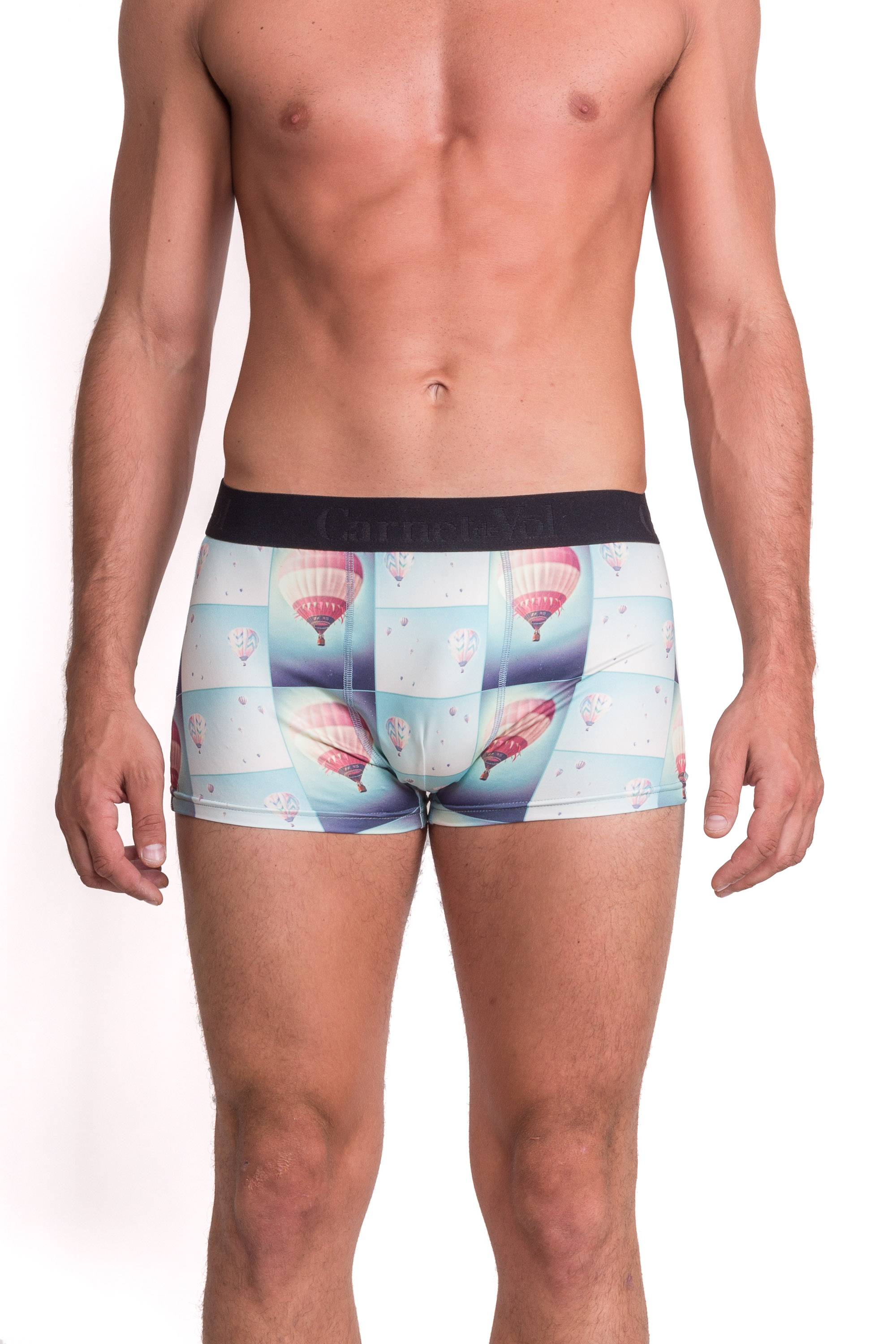 boxer shorty fantaisie montgolfiere