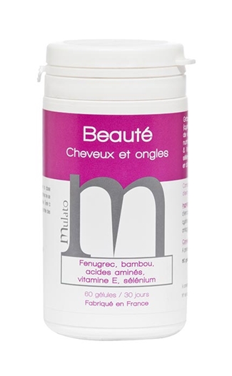 Mulato Complement Alimentaire Complement alimentaire beaute cheveux et ongles 60 capsules 60 Ml