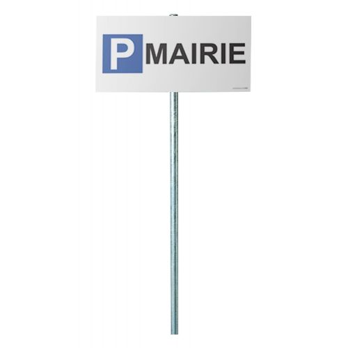 Kit panneau de parking 'P MAIRIE'