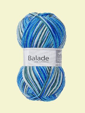 Fil Balade jacquard pour chaussettes fuchsia/antracite