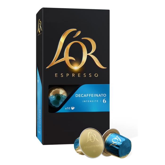Capsules De Cafe Nespresso L'or Espresso - 10 Unites
