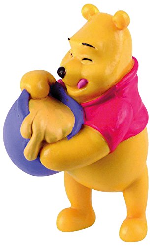 Figurine Winnie L'ourson - Bullyland - Winnie Et Son Pot De Miel - Jaune - 3 Ans - Multicolore - Enfant