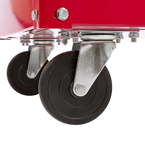 Arebos 2 Chariots Datelier En Acier Robuste 3 Plateaux Charge 120kg Roulettes Pivotantes Mobile Pratique Et Facile A