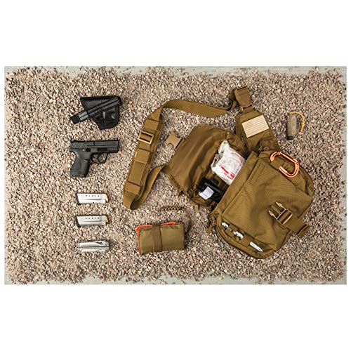 Sacoche - 5.11 Tactical - Push Pack - Coyote - Bandouliere - Synthetique