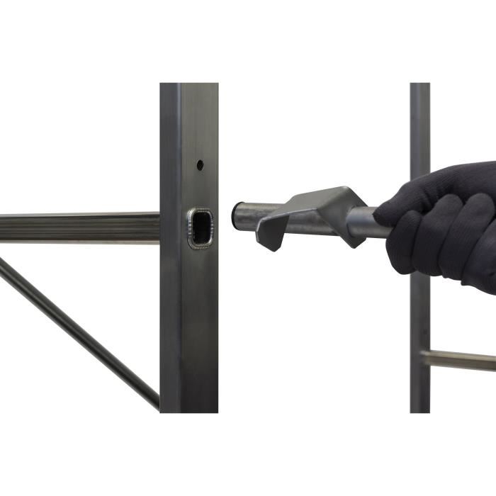 Echafaudage Centaure B3 En Aluminium Hauteur De Travail Max 3m 2 Hauteurs De Planchers