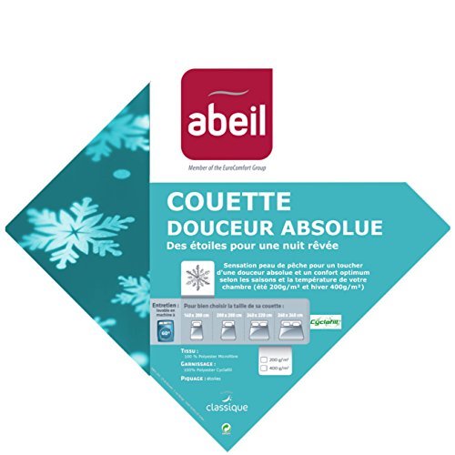 Couette Douceur Absolue - Abeil - 220 X 240 Cm - Blanc - Synthetique - Legere