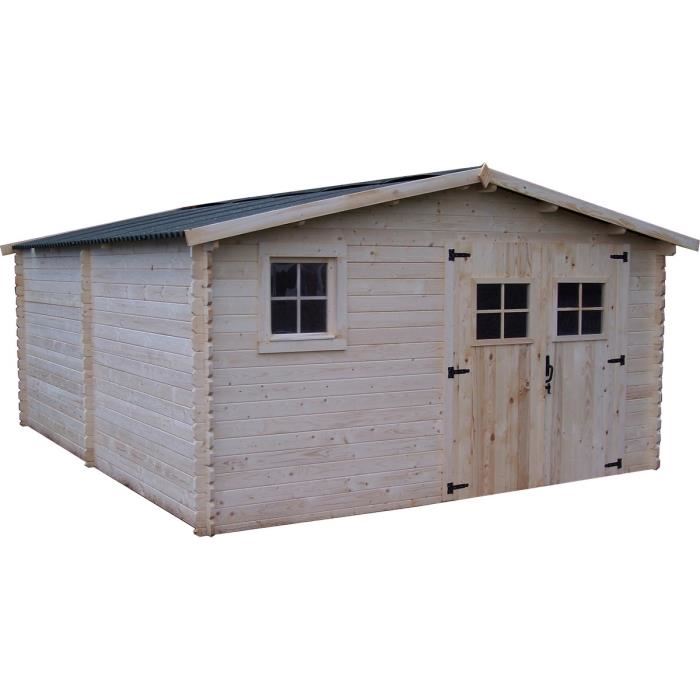 Abri De Jardin Bois 4x5m