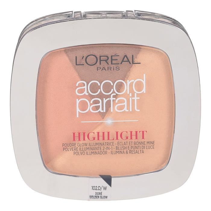 Loreal Paris Accord Parfait Poudre De Teint Accord Parfait - 102 Dore