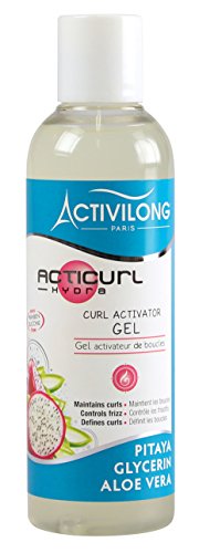 Activilong Gel Activateur De Boucles Acticurl Hydra - Pitaya, Glycerine Et Aloe Vera - 200 Ml