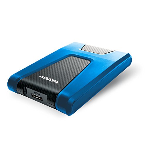 ADATA DashDrive Durable HD650 Disque dur 1 To externe portable 25 USB 31 AES 256 bits bleu
