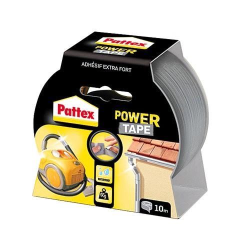 Pattex Adhesif Super Puissant Power Tape Gris - 50 Mm X 10 M
