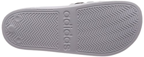 Sandales Adidas Cloudfoam Adilette - Blanc/noir/blanc - 38