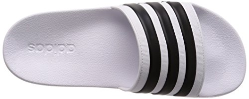 Sandales Adidas Cloudfoam Adilette - Blanc/noir/blanc - 38