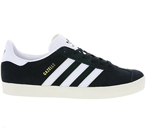 Adidas Originals Baskets Gazelle Junior Core Black Ftwr White Gold Metal Eu 35 12 Male