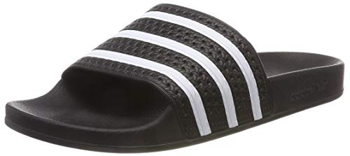 Adidas Originals Tongs Adilette Black / White Eu 47 1/3 Male