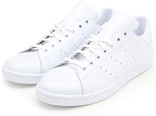 Baskets Stan Smith Blanc Mixte - Adidas Originals - Lacets - Cuir