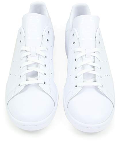 Baskets Stan Smith Blanc Mixte - Adidas Originals - Lacets - Cuir
