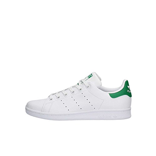 Baskets Adulte - Adidas Originals - Stan Smith - Cuir - Blanc/vert