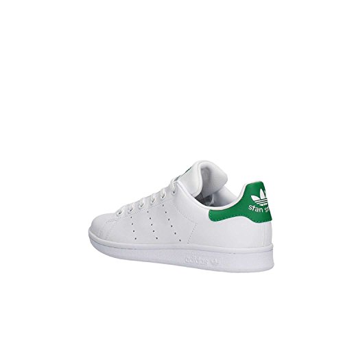 Baskets Adulte - Adidas Originals - Stan Smith - Cuir - Blanc/vert