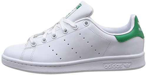 Adidas Mixte Stan Smith J Baskets, Footw...