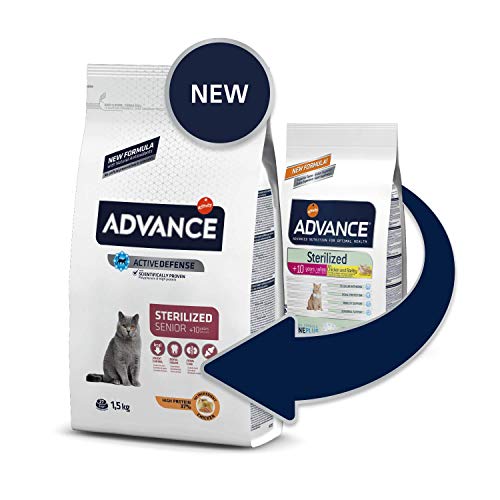 Advance Sterilized 10+ au poulet Chat 1,5 kg