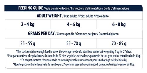 Croquettes Pour Chat - Advance - Sterilise Senior - 15kg - Aide A Prevenir Lobesite - Riche En Proteines
