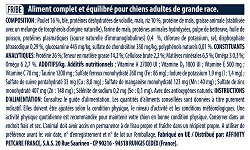 14kg Maxi Adult Advance Croquettes Pour Chien 30kg