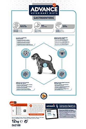 Croquettes Advance Veterinary Diet Chien Gastroenteric 12kg - Alimentation Pour Chiots