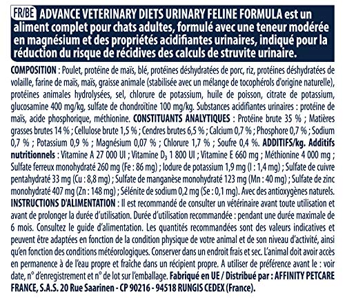Advance Veterinary Diets Chat Urinary 8kg