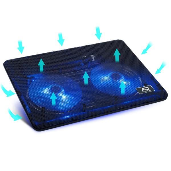 Advance Refroidisseur PC AirStream 15 - 2 ventilateurs LED - Noir