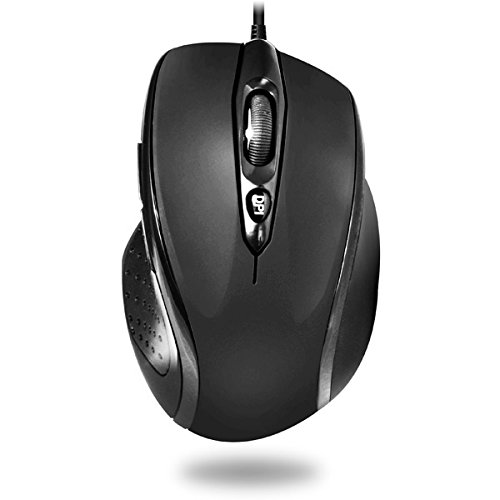 ADVANCE Souris Shape 6D S 6D BK Filaire Optique 6 Boutons 1000 DPI PC Mac Noir