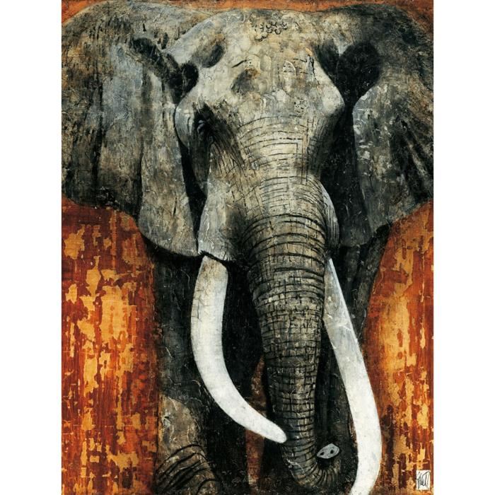 Affiche papier Elephant Arietti 60x80 cm