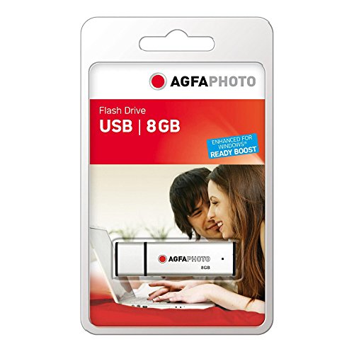 Cle Usb - Agfa Photo - 10512 Gris - 8 Go - Usb 2.0