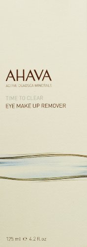 ahava Time to Clear Demaquillant Mineral pour les Yeux / Flacon,125 ml