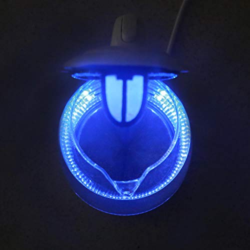 Bouilloire Electrique En Cristal Sans Bpa Aigostar Eve - 1.7l 2200w Illumination Led Bleue