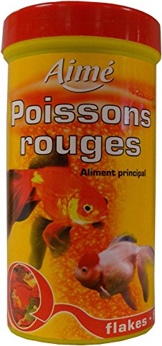 AIME Aliment principal en flocons - Pour poisson rouge - 250ml