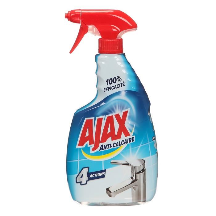 Ajax Produit Menager Multi Surfaces Anti Calcaire Spray - 750 Ml
