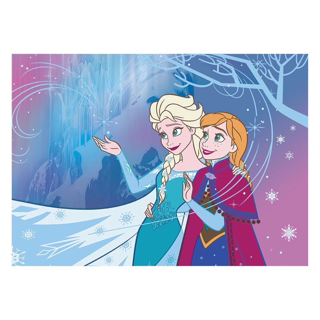 Tapis De Jeu Room Studio Frozen 95 X 133 Cm Antiderapant Licence Officielle Disney