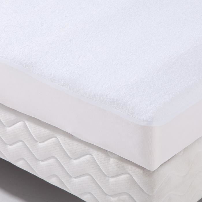 Toison Dor Alese Housse Impermeable Transalese Eponge 100 Coton 90 X 200 Cm