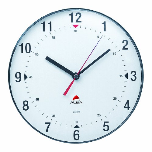 Horloge Murale - Alba - Ø 25 Cm - Silencieuse - Interieur - Design Classique
