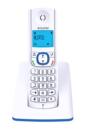 Alcatel Classic F530 Telephone sans fil avec ID dappelant DECT bleu